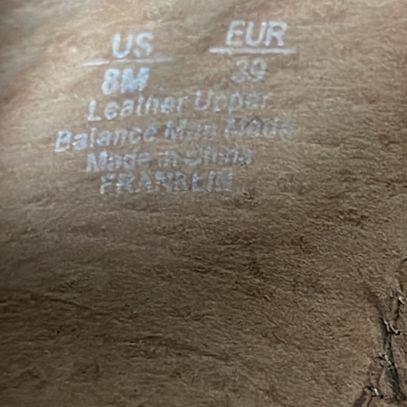 Sam Edelman Franklin Ankle Boot 4" Chunky Heel Rugged Brown Leather Women's 8M - Picture 11 of 11